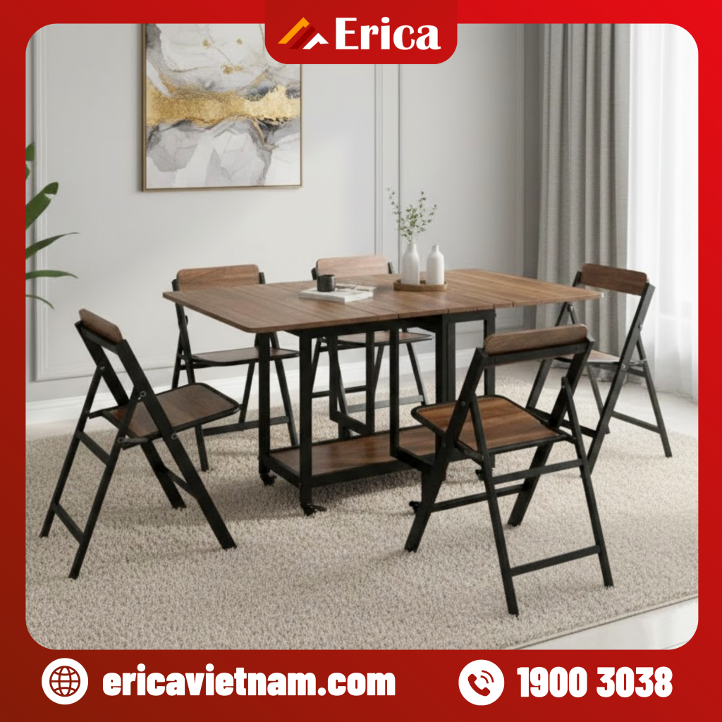 bàn ăn hình chữ nhật