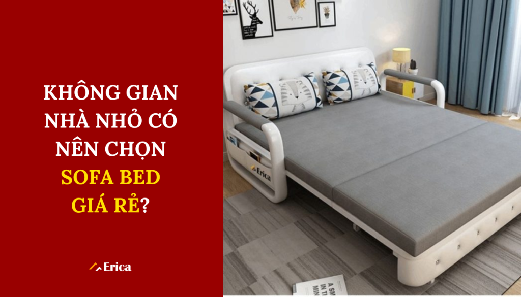 Không gian nhà nhỏ có nên chọn mẫu ghế giá rẻ?