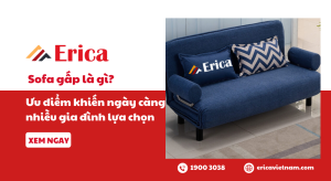 Sofa gấp là gì? Ưu điểm khiến ngày càng nhiều gia đình lựa chọn