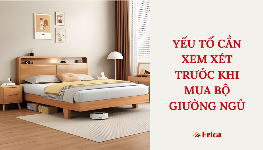 Yếu tố cầm xem xét trước khi mua bộ giường ngủ