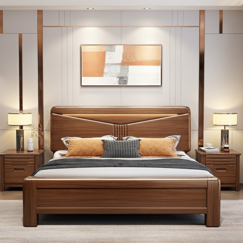 giường ngủ gỗ tự nhiên