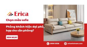 Chọn màu sofa phòng khách hiện đại phù hợp cho căn phòng