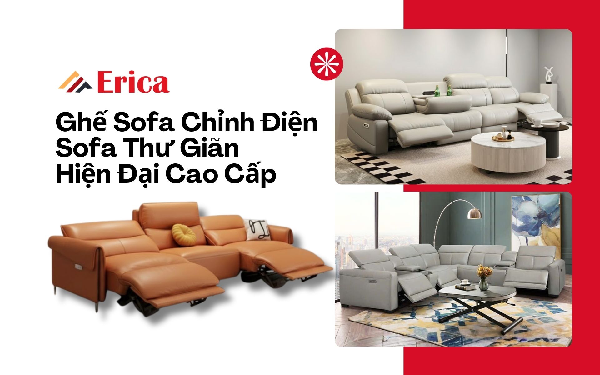 ghế sofa chỉnh điện