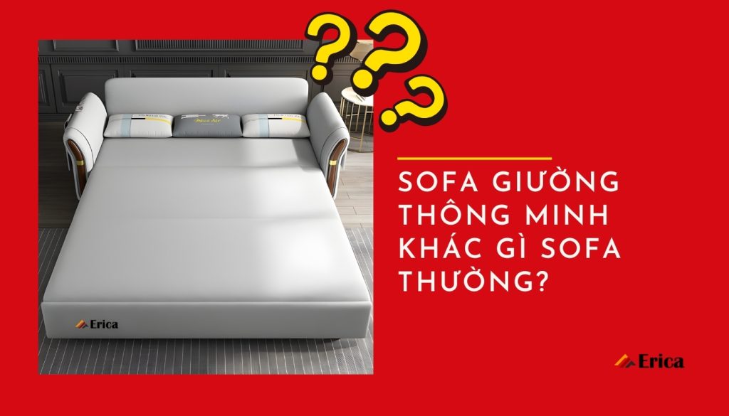 Ghế sofa giường thông minh khác gì so với sofa thường