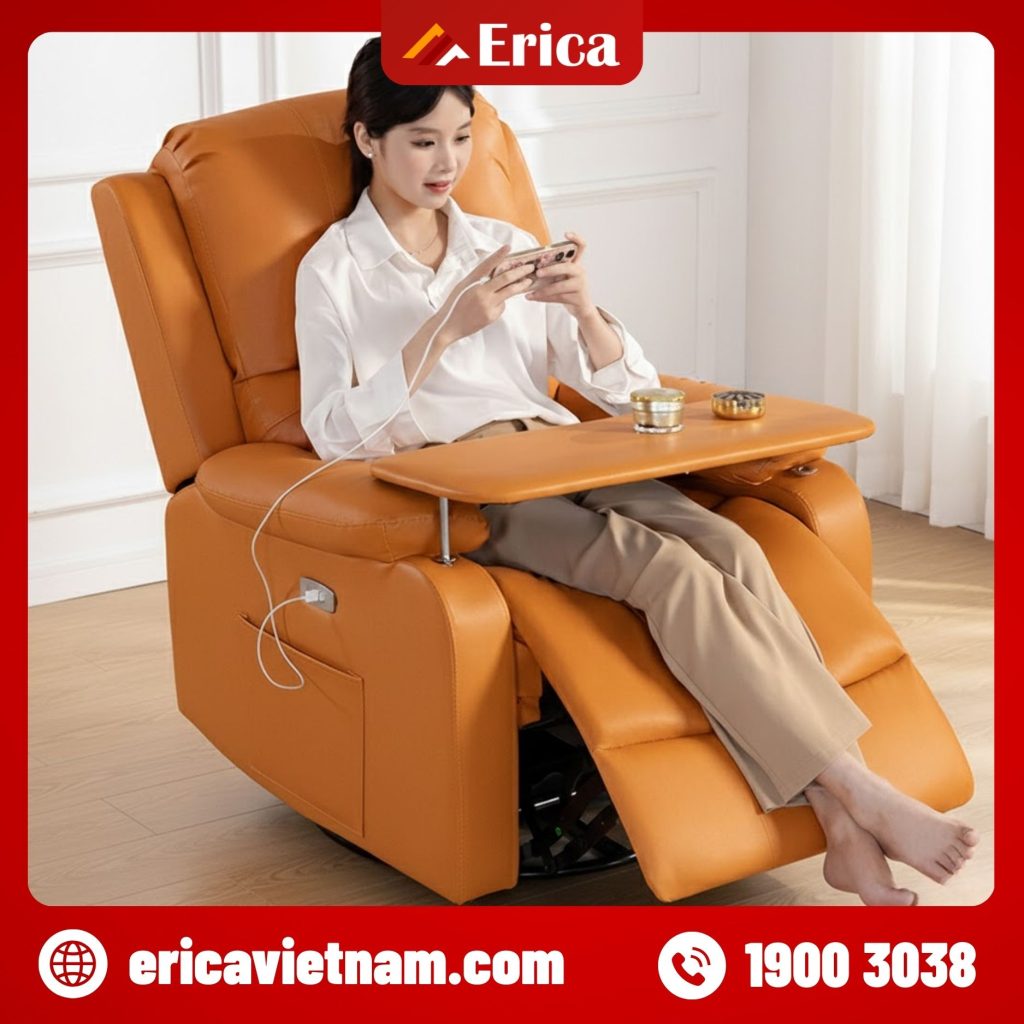 ghế sofa thư giãn chỉnh điện