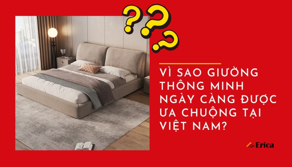 Giường ngủ thông minh đang được ưa chuộng tại Việt Nam