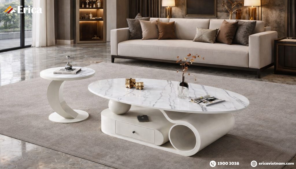 Lựa chọn phong cách bàn theo không gian phòng