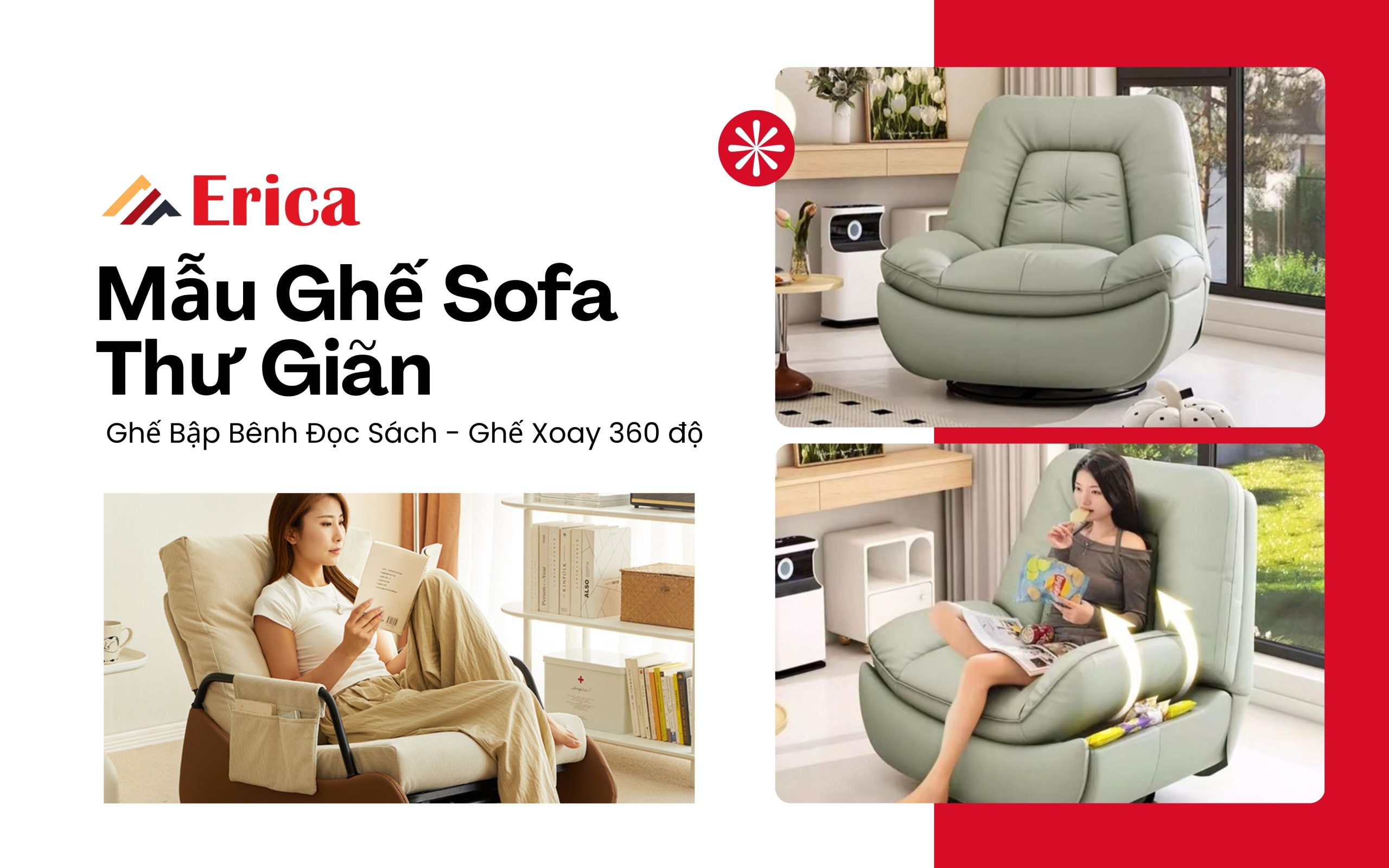 mẫu ghế sofa thư giãn