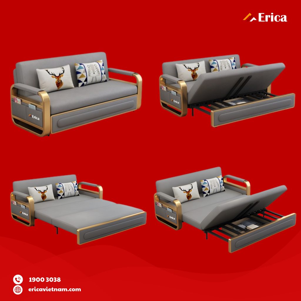 Mẫu sofa giường thông minh ED1
