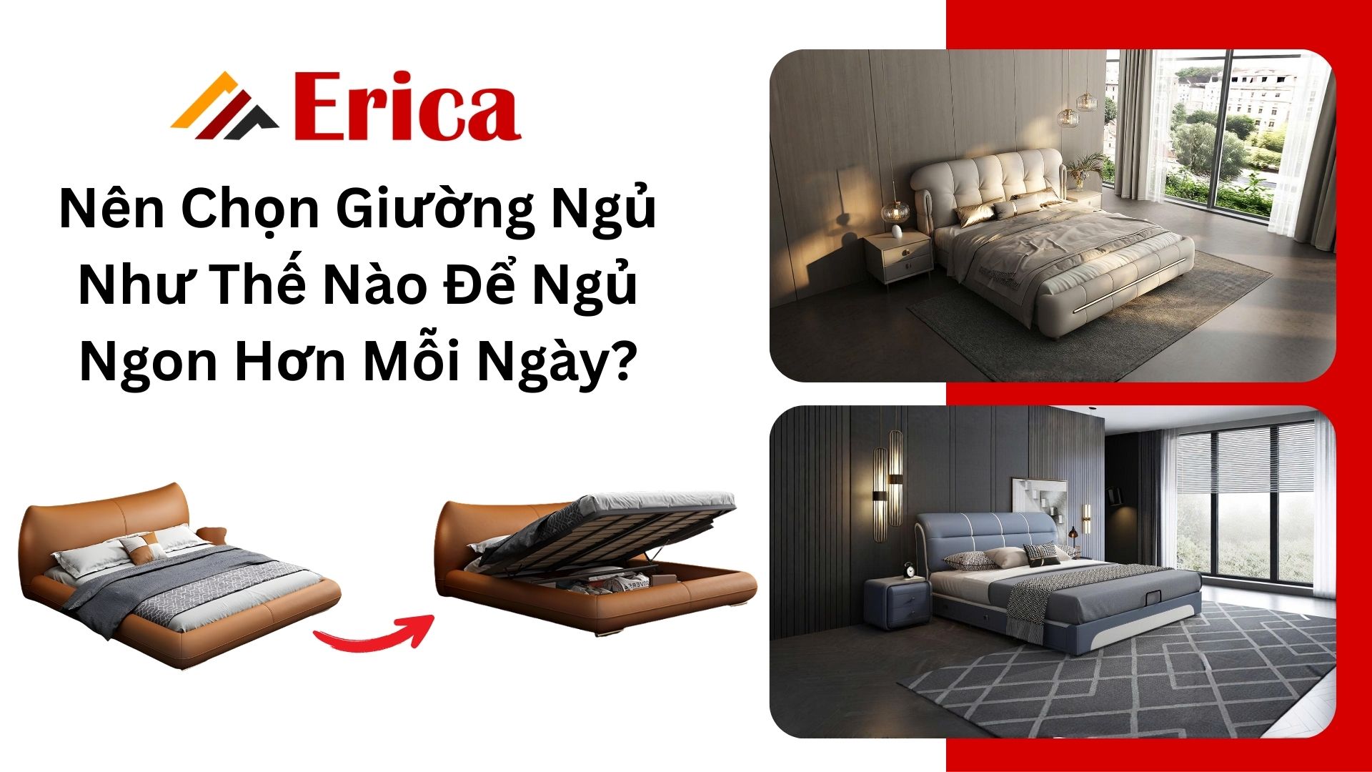 nên chọn giường ngủ như thế nào để ngủ ngon hơn mỗi ngày