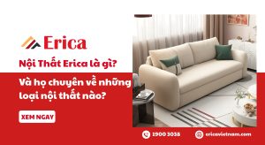 Nội thất Erica là gì? và họ chuyên về những loại nội thất nào?