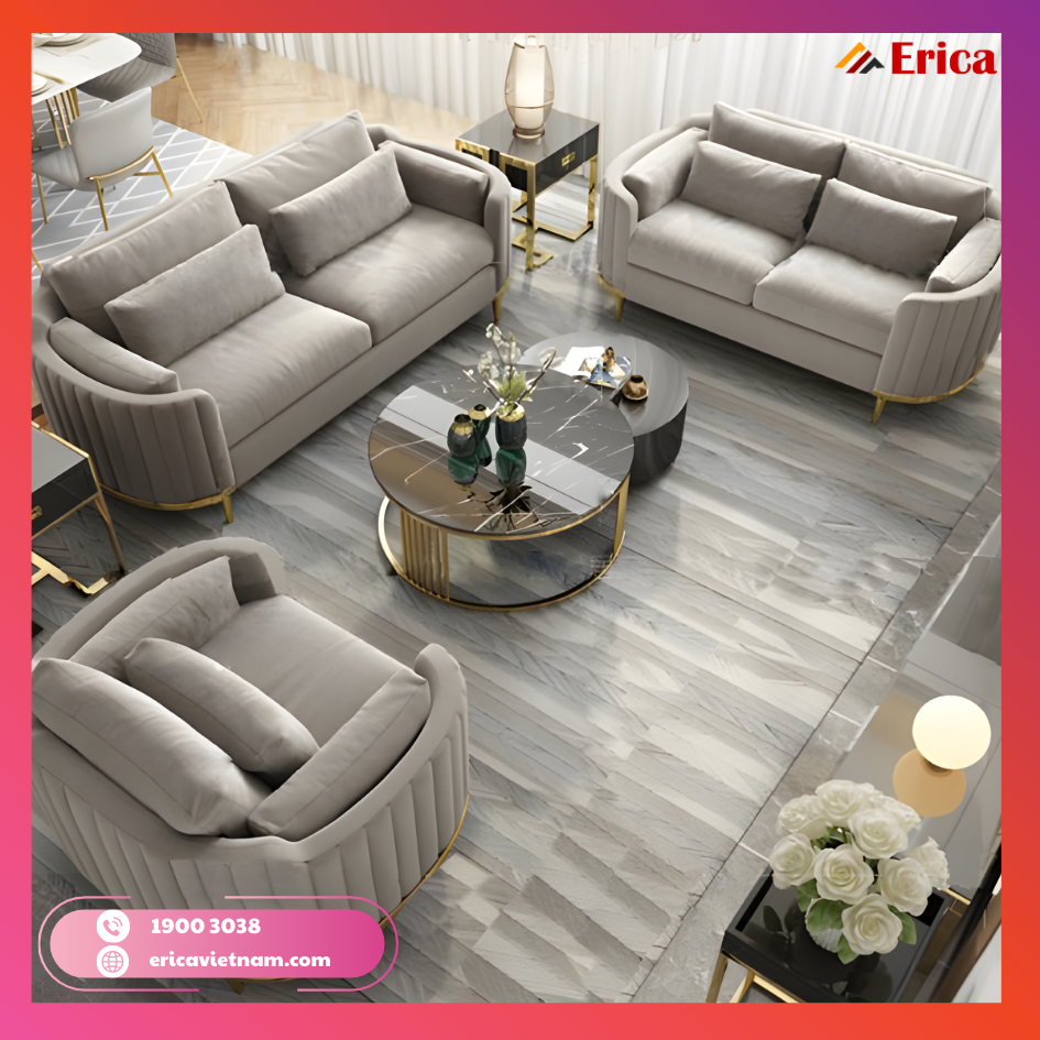 So sánh sofa cũ với sofa mới