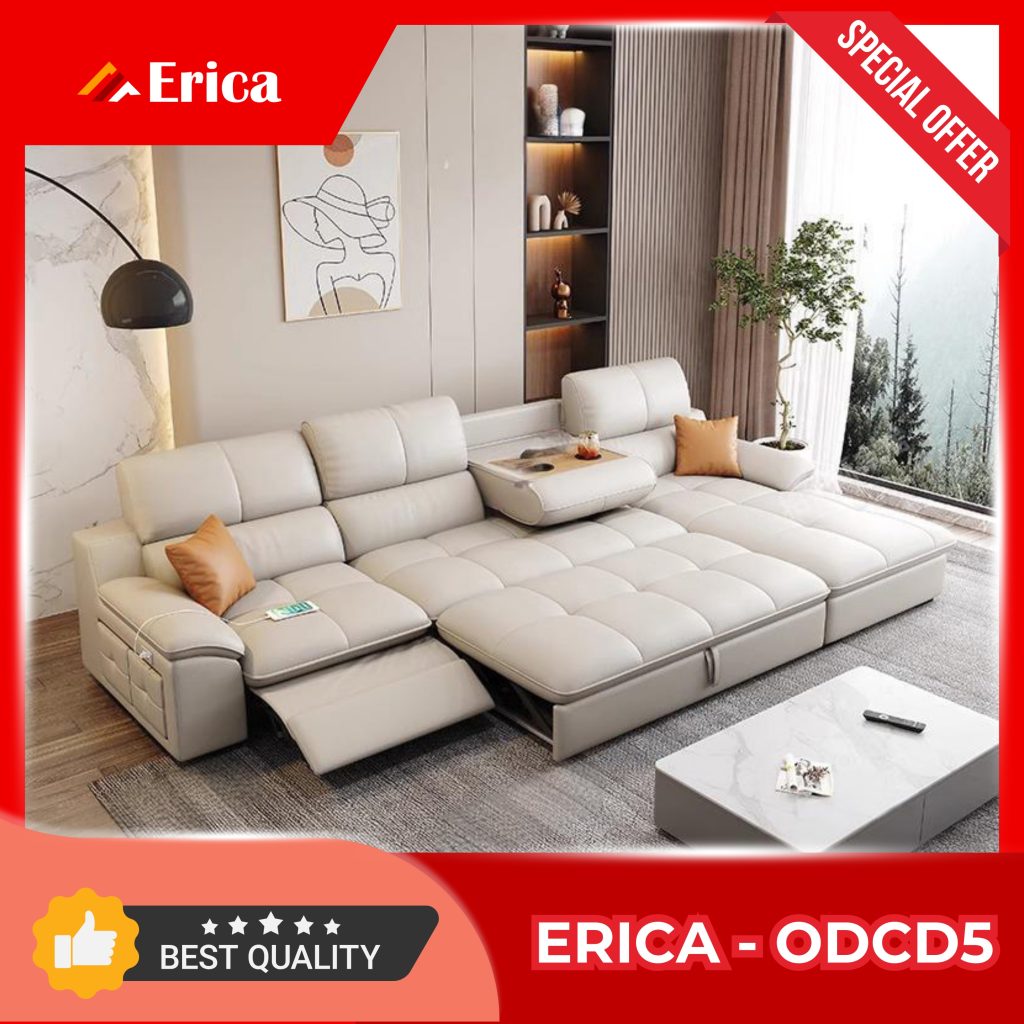 Sofa chỉnh điện cao cấp thế hệ mới Erica ODCD5