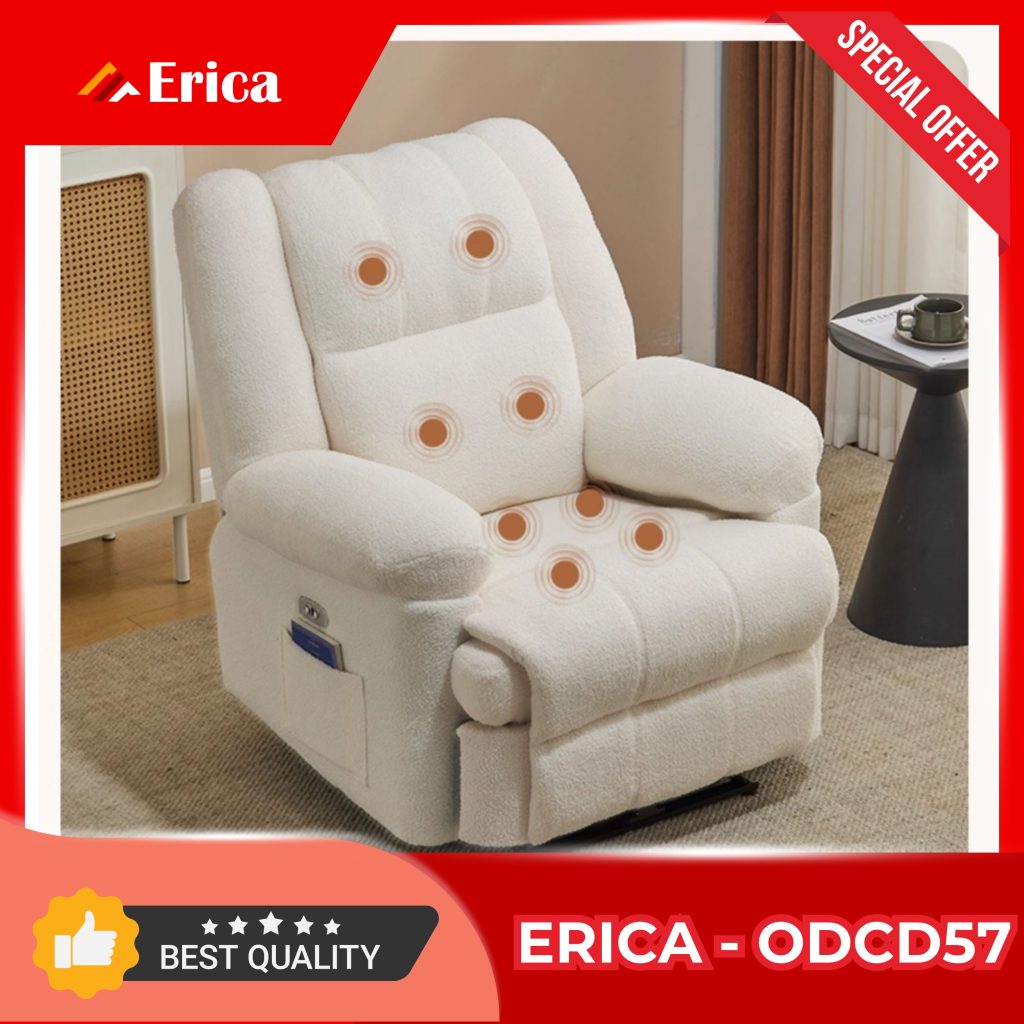 Sofa chỉnh điện massage cao cấp Erica ODCD57