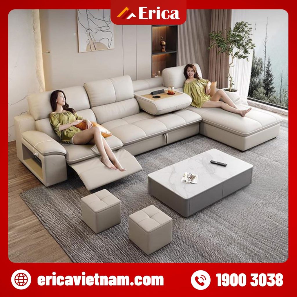 sofa phòng khách chỉnh điện