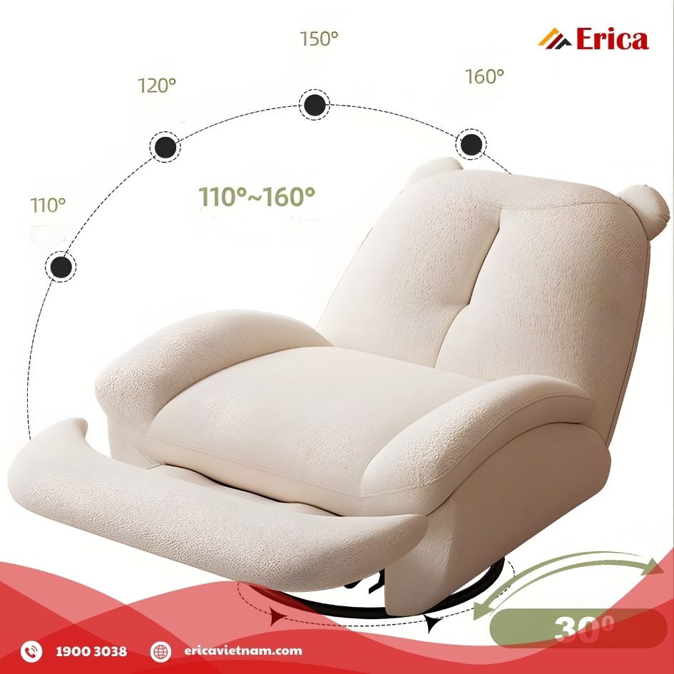 Ghế sofa ngã lưng khác gì với ghế thư giãn khác