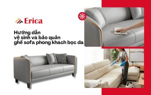 ghế sofa da microfiber