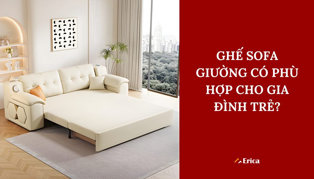 Bộ sofa nằm có phù hợp cho gia đình rẻ