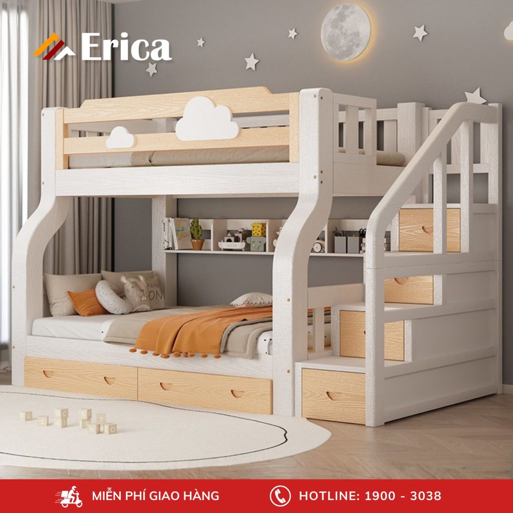 giường tầng cho bé