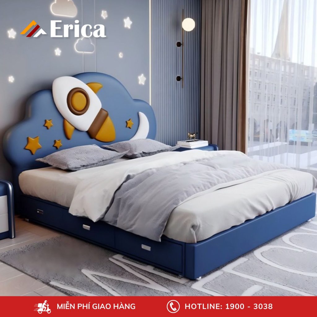 giường trẻ Montessori