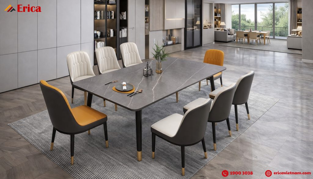 Nên chọn bàn 4 ghế hay 6 ghế?