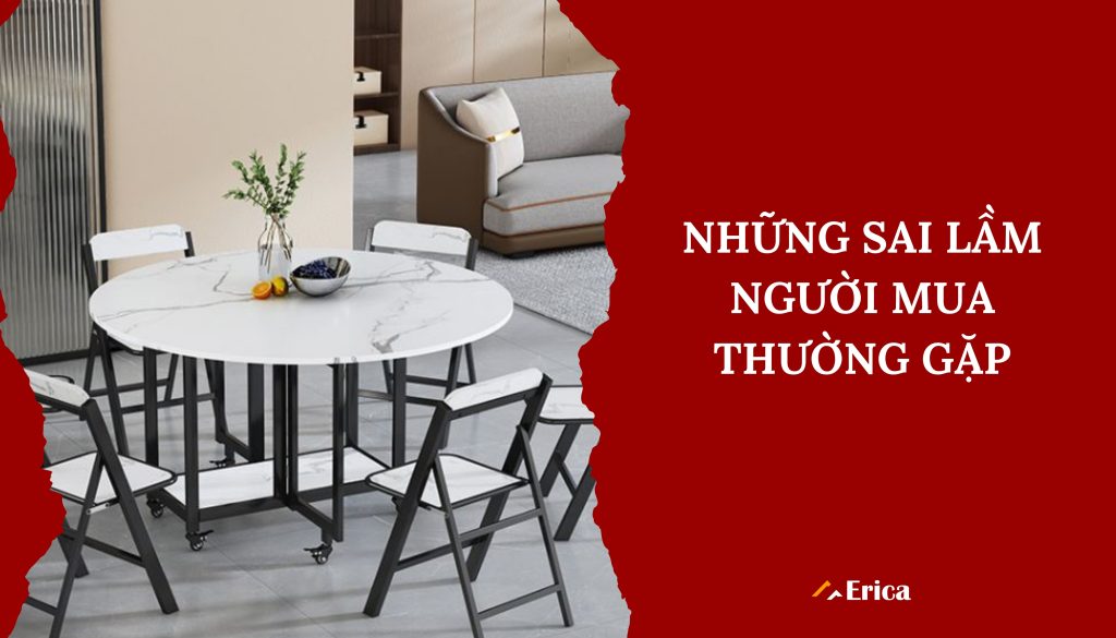 Những sai lầm người mua thường gặp