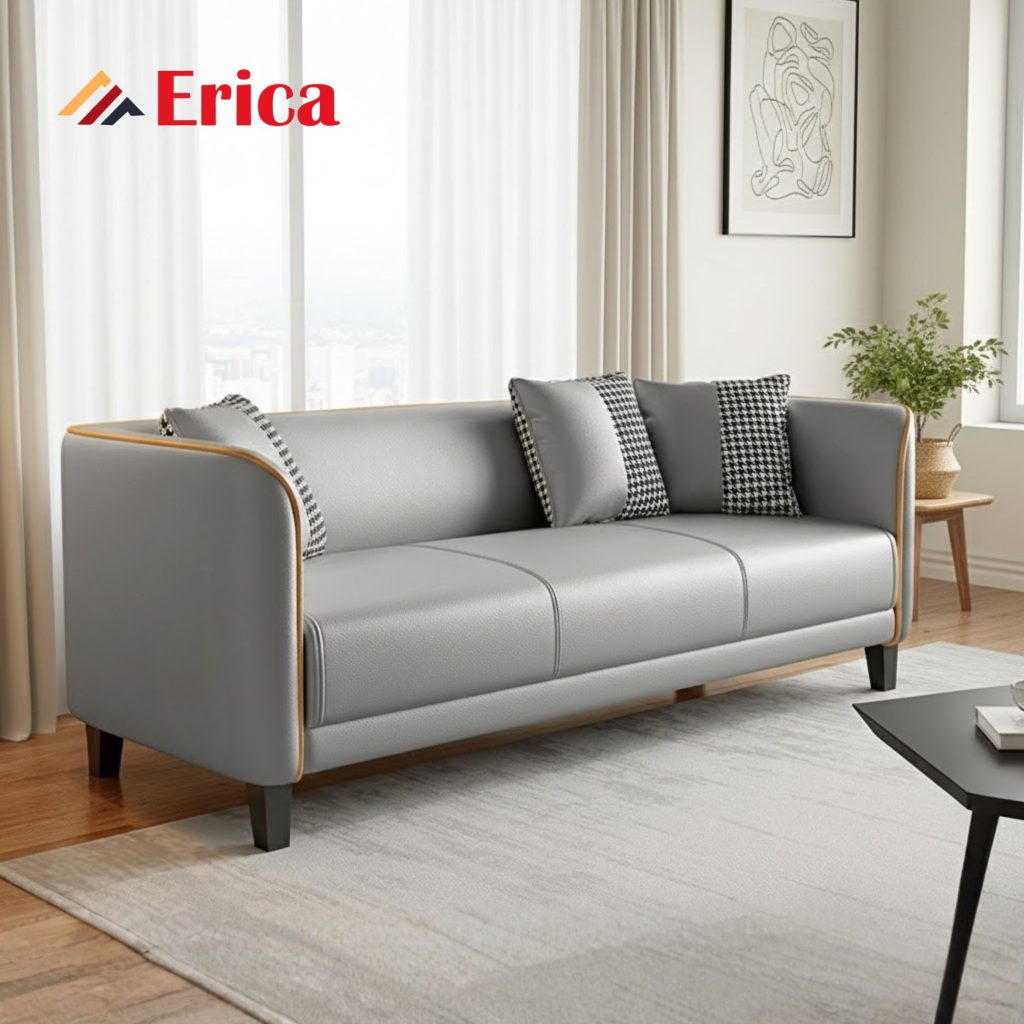 sofa gần cửa sổ