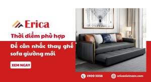 Thời điểm phù hợp để cân nhắc thay thế sofa giường mới