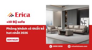 10 Bộ sofa phòng khách có thiết kế hot nhất 2026