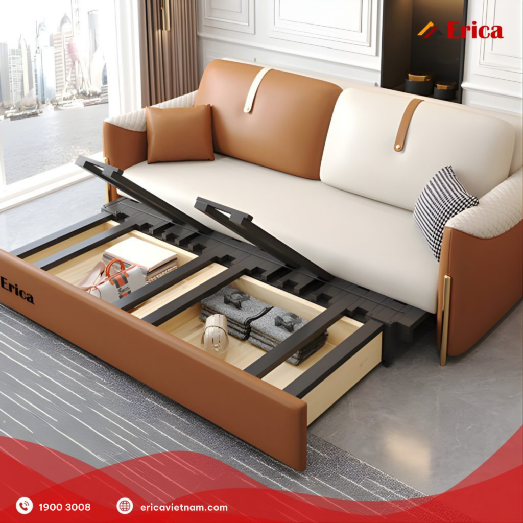 Mẫu ghế sofa bed đa năng Erica ED5
