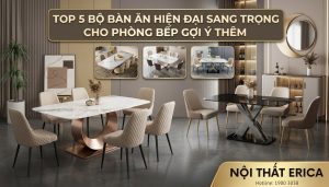 bộ bàn ăn hiện đại