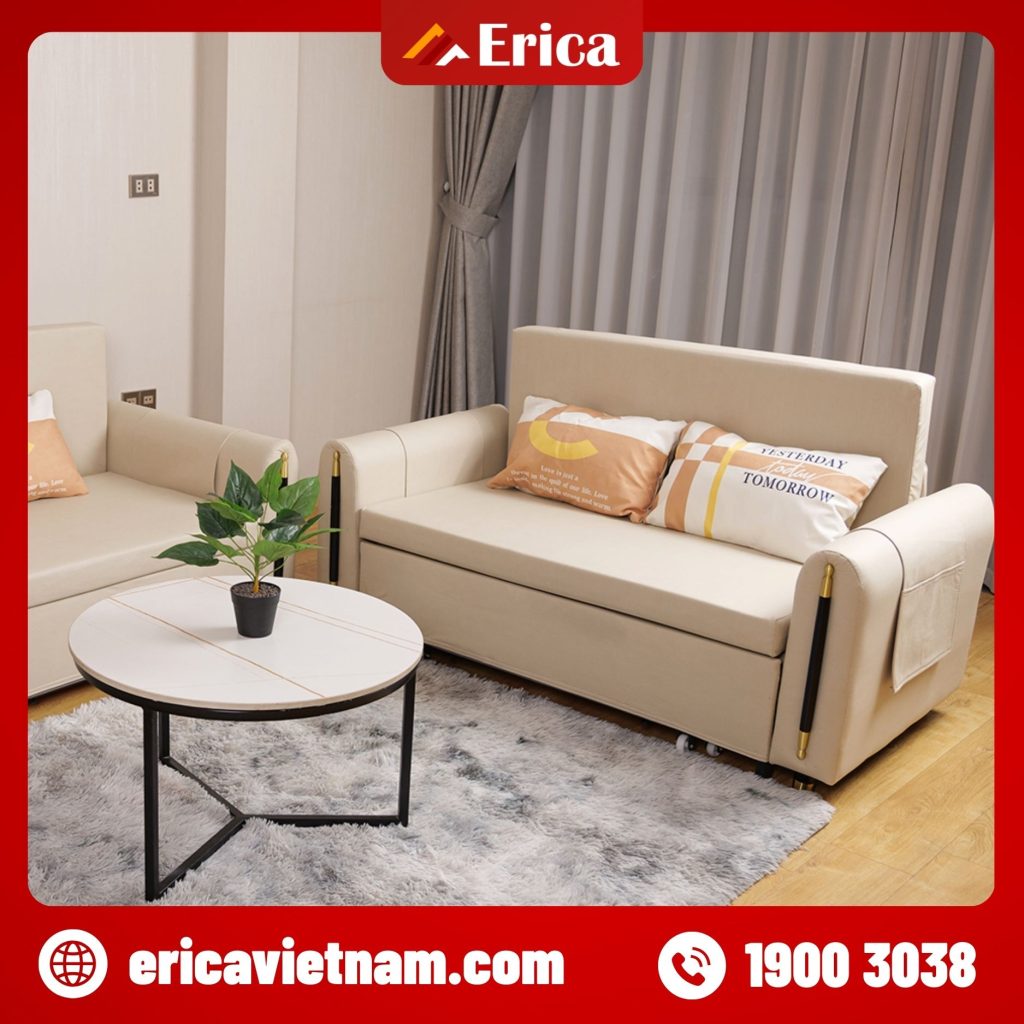 bố trí sofa giường