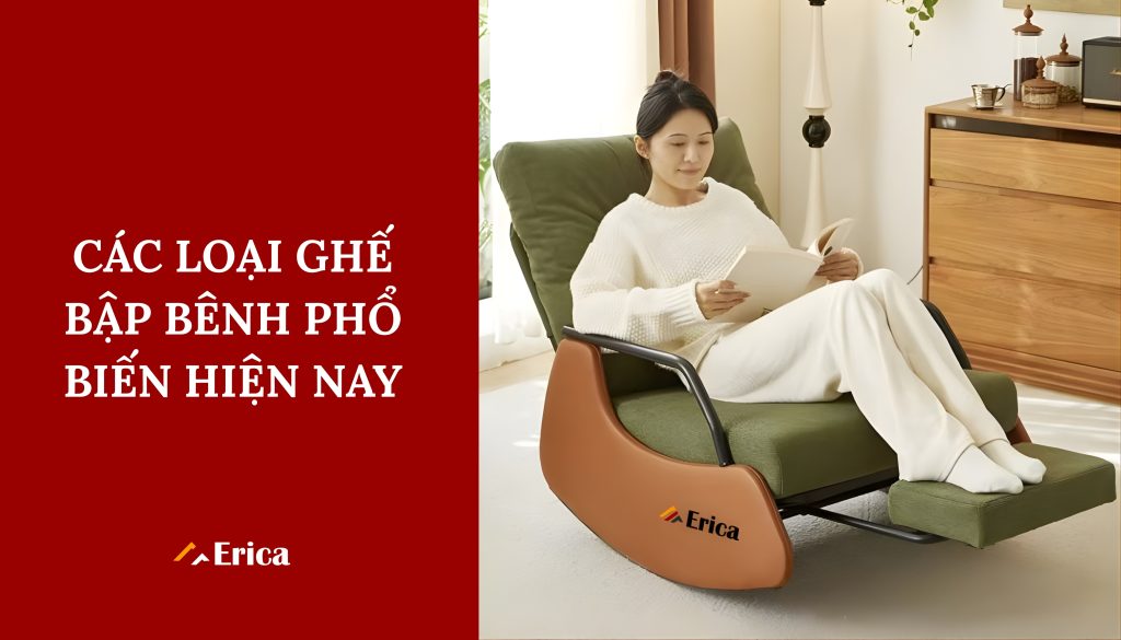 Các loại ghế phổ biến hiện nay