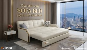 Các mẫu ghế sofa bed hot nhất năm 2026