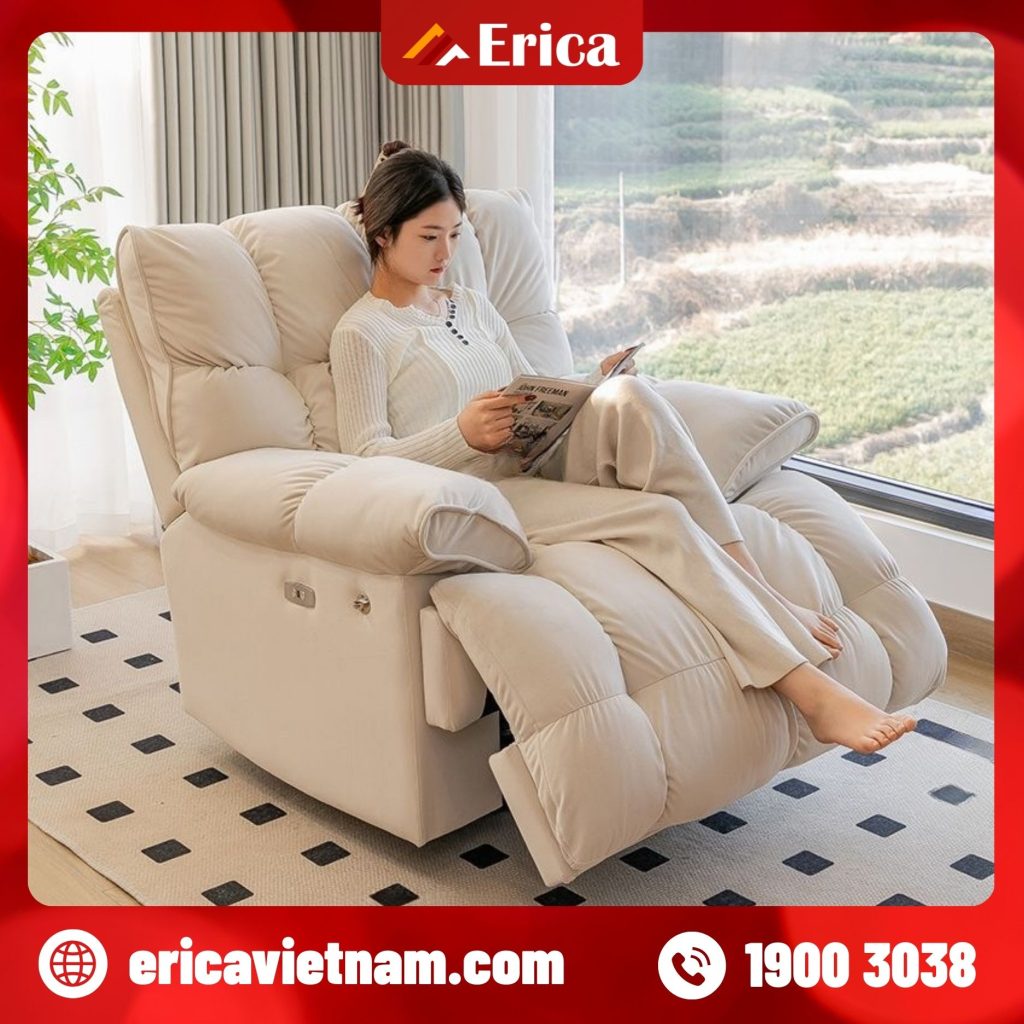 ghế nằm đọc sách