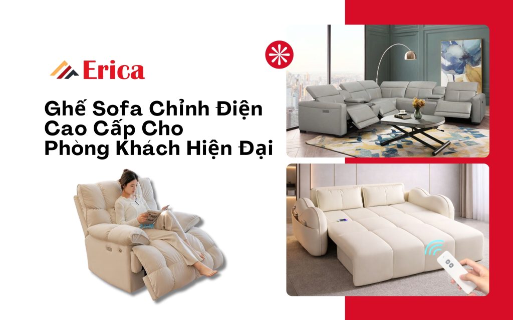 ghế sofa chỉnh điện