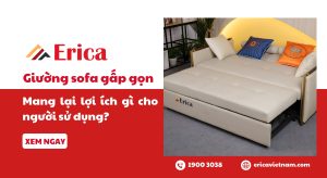 Giường sofa gấp gọn mang lại lợi ích gì cho người sử dụng?