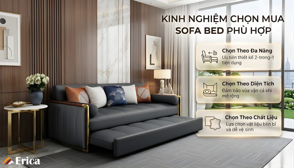 Kinh nghiệm chọn mua sofa phù hợp