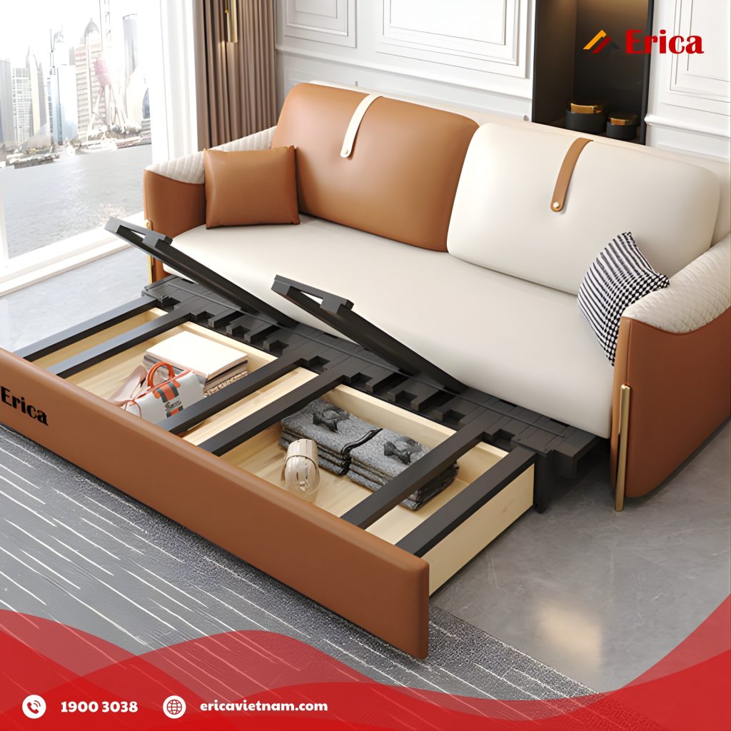 Mẫu ghế sofa bed đa năng Erica ED5