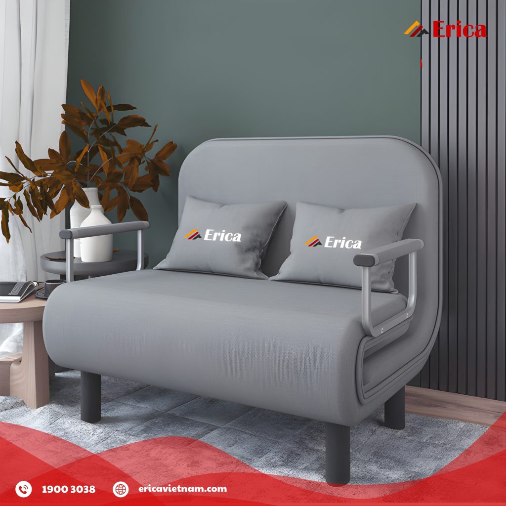 Mẫu ghế sofa giường gấp Erica M6