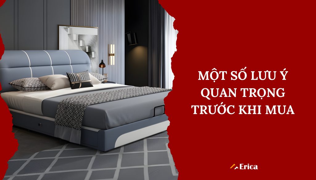 Một số lưu ý quan trọng trước khi mua giường