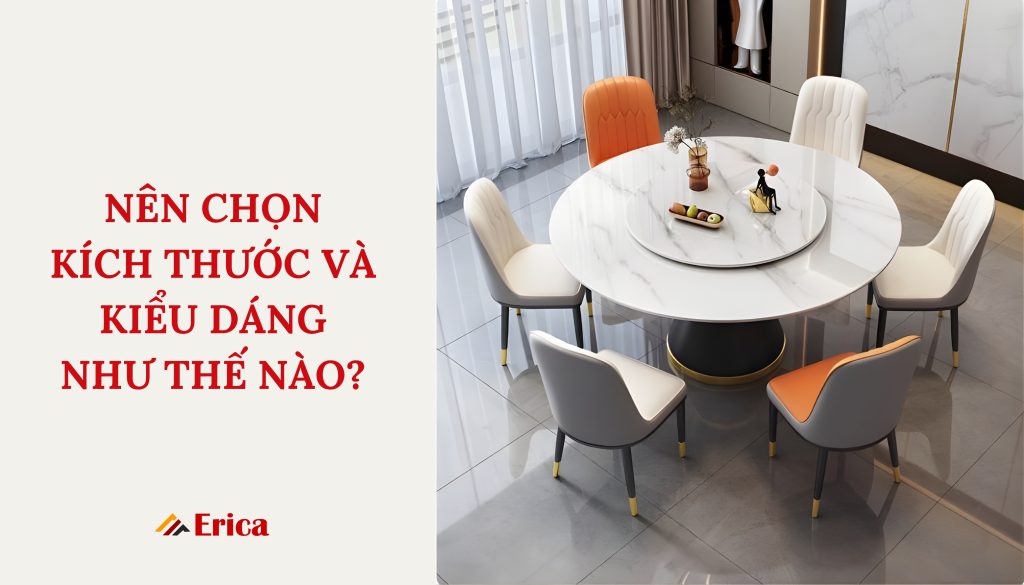 Nên chọn kích thước và kiểu dáng như thế nào?