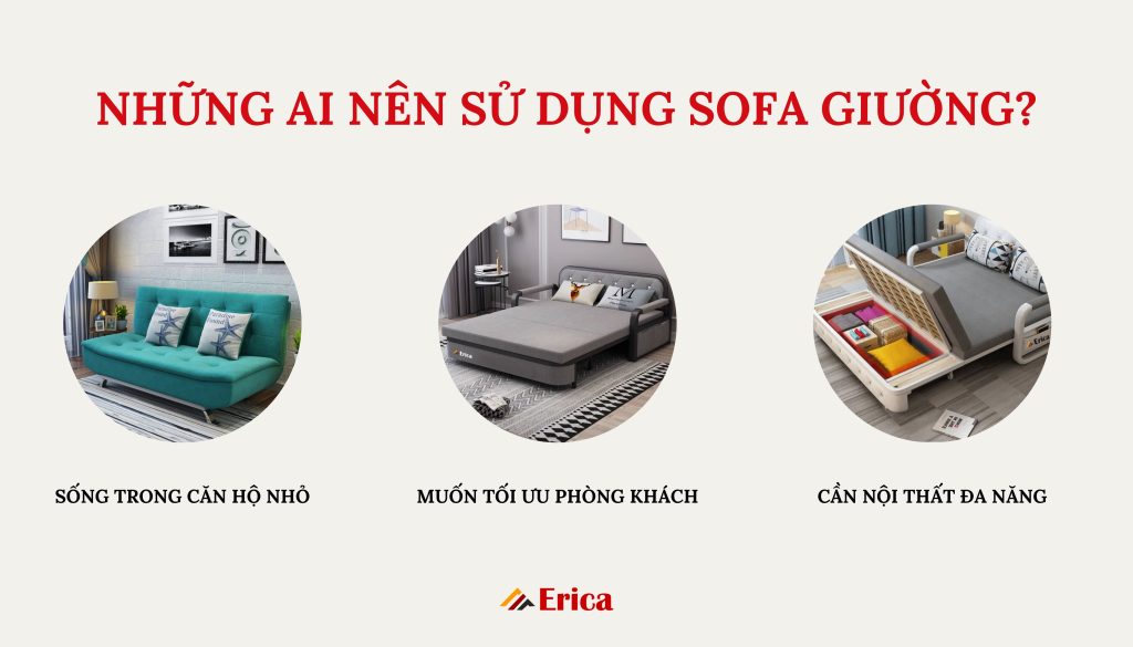 Những ai nên sử dụng sofa giường ?