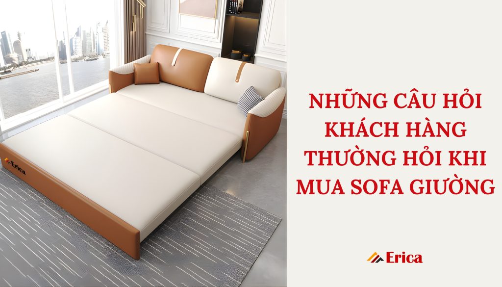 Những câu hỏi thường gặp khi mua sofa