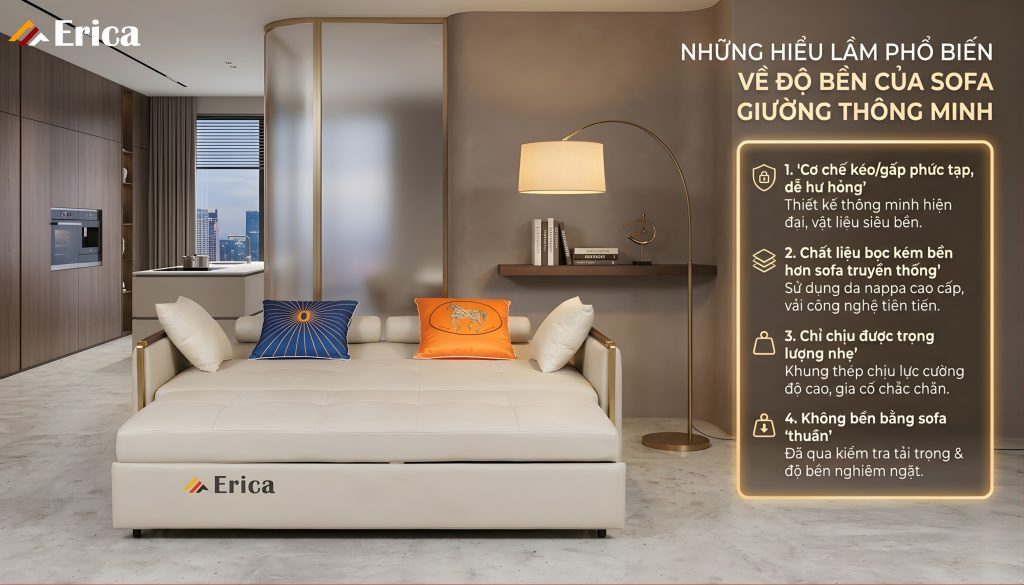 Những hiểu lầm phổ biến về sofa