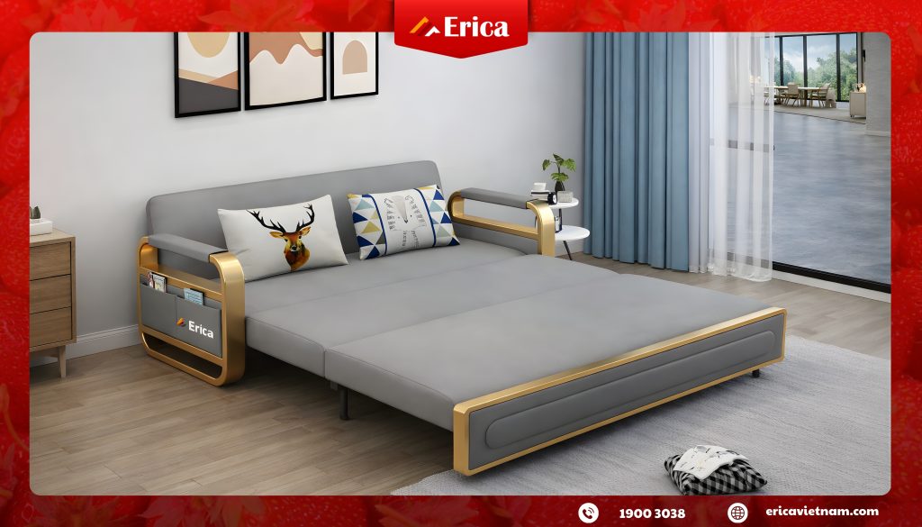 Những kiểu ghế sofa giường phổ biến hiện nay