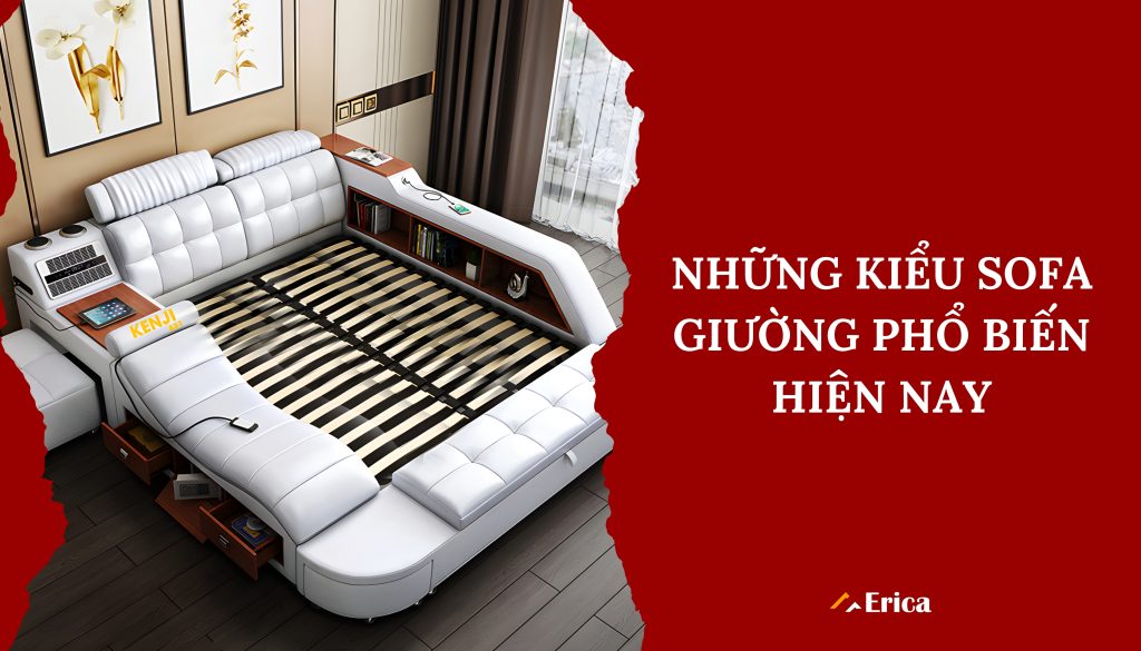 Những kiểu sofa giường phổ biến hiện nay? 
