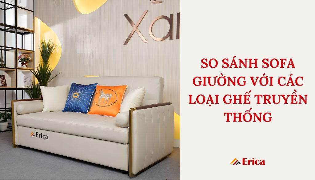 So sánh 2 dạng sofa hiện nay