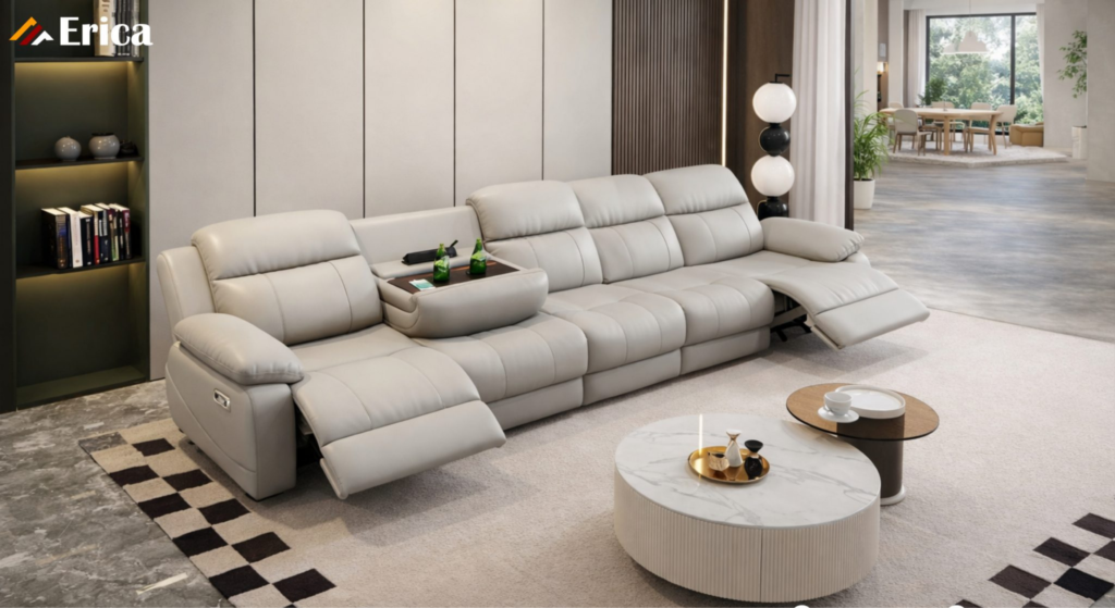 Vì sao nhiều gai đình lựa chọn sofa thư giãn chỉnh điện?