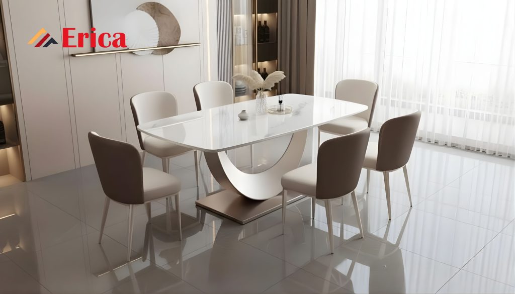 Bàn ăn chân nghệ thuật